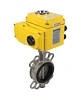 Затвор дисковый поворотный DN.ru WBV3232P-2W-Fb-H Ду65 Ру16, корпус - нержавеющая сталь 316L, диск - нержавеющая сталь 316L, уплотнение - PTFE, с электроприводом DN.ru QT-N-005EM-B1-220VAC-У1 DAR (0-10В) Самара