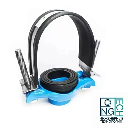 Хомуты врезные резьбовые DN 50-800; отвод G 3/4"-3"; PN16 Хомуты врезные резьбовые DN 50-800; отвод G 3/4"-3"; PN16 Самара