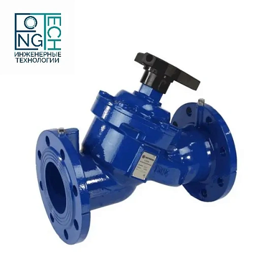 Клапан балансировочный ручной чугунный фланцевый с измерительными ниппелями Benarmo Ду32-250 Ру16 Клапан балансировочный ручной чугунный фланцевый с измерительными ниппелями Benarmo Ду32-250 Ру16 Самара