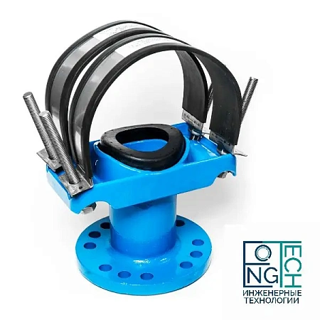 Хомуты врезные фланцевые DN 80-1000; отвод dn 50-200; PN 10/16 Хомуты врезные фланцевые DN 80-1000; отвод dn 50-200; PN 10/16 Самара