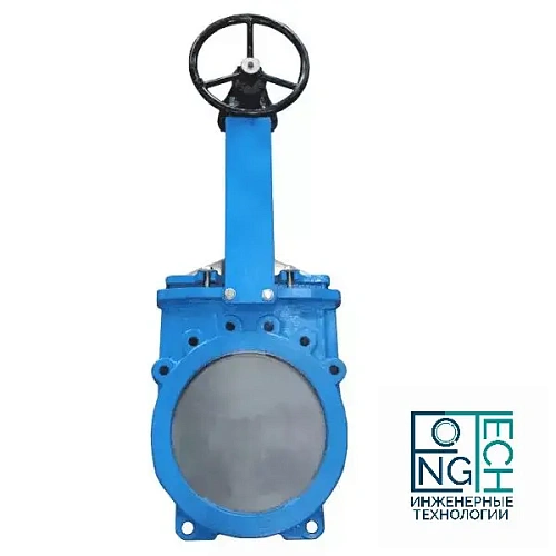 Задвижка шиберная чугунная двусторонняя межфланцевая с редуктором под электропривод Benarmo Ду500-1000 Задвижка шиберная чугунная двусторонняя межфланцевая с редуктором под электропривод Benarmo Ду500-1000 Самара