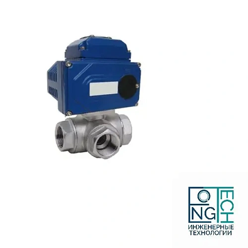 Шаровый кран нержавеющий с электроприводом ABRA BV15L 24V DC Ду 15-50 Шаровый кран нержавеющий с электроприводом ABRA BV15L 24V DC Ду 15-50 Самара