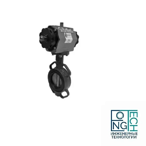 Затвор поворотный дисковый с пневмоприводом ABRA 826 одностороннего действия (с пружинным возвратом) Quifer KPM (-29°C...+80°C) Ду 32-300 Затвор поворотный дисковый с пневмоприводом ABRA 826 одностороннего действия (с пружинным возвратом) Quifer KPM (-29°C...+80°C) Ду 32-300 Самара