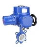 Затвор дисковый поворотный DN.ru WBV3432P-2W-Fb-H Ду125 Ру16, корпус - углеродистая сталь WCB, диск - нержавеющая сталь 316L, уплотнение - PTFE, с электроприводом DN.ru QT-N-020M-O2-380VAC-У1 380В Самара