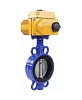Затвор дисковый поворотный DN.ru WBV1132N-2W-Fb-H Ду250 Ру16, корпус - чугун GG25, диск - нержавеющая сталь 316L, уплотнение - NBR, с электроприводом DN.ru QT-N-040EM-O1-24ВDC-У1 24В Самара