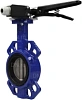Затвор дисковый поворотный DN.ru WBV3432V-2W-Fb-H Ду100 Ру16 межфланцевый, корпус - углерод.сталь WCB, диск - нерж.сталь 316L, уплотнение - Viton, с рукояткой и двумя концевыми датчиками LS-103 250В Самара