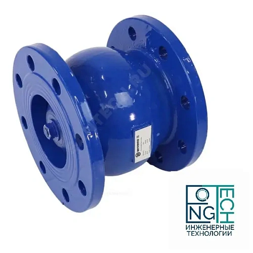 Клапан обратный фланцевый чугунный пружинный с чугунным диском Benarmo Ду50-300 Ру16 Клапан обратный фланцевый чугунный пружинный с чугунным диском Benarmo Ду50-300 Ру16 Самара