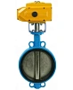 Затвор дисковый поворотный DN.ru WBV1413E-2W-Fb-H Ду300 Ру16, корпус - чугун GGG50, диск - чугун GGG40, уплотнение - EPDM, с электроприводом DN.ru QT-N-060EM-A1-220VAC-У1 220В (4-20мА) HARK Самара