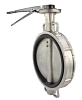 Затвор дисковый поворотный DN.ru WBV3232E-2W-Fb-H Ду250 Ру16 межфланцевый, корпус - нержавеющая сталь 316L, диск - нержавеющая сталь 316L, уплотнение - EPDM, с рукояткой, квадрат 22х22, F10 Самара