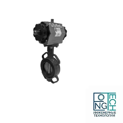 Затвор поворотный дисковый с пневмоприводом ABRA 863 одностороннего действия (с пружинным возвратом) ArTorq PA SR (-20°C...+80°C) Ду 32-300 Затвор поворотный дисковый с пневмоприводом ABRA 863 одностороннего действия (с пружинным возвратом) ArTorq PA SR (-20°C...+80°C) Ду 32-300 Самара